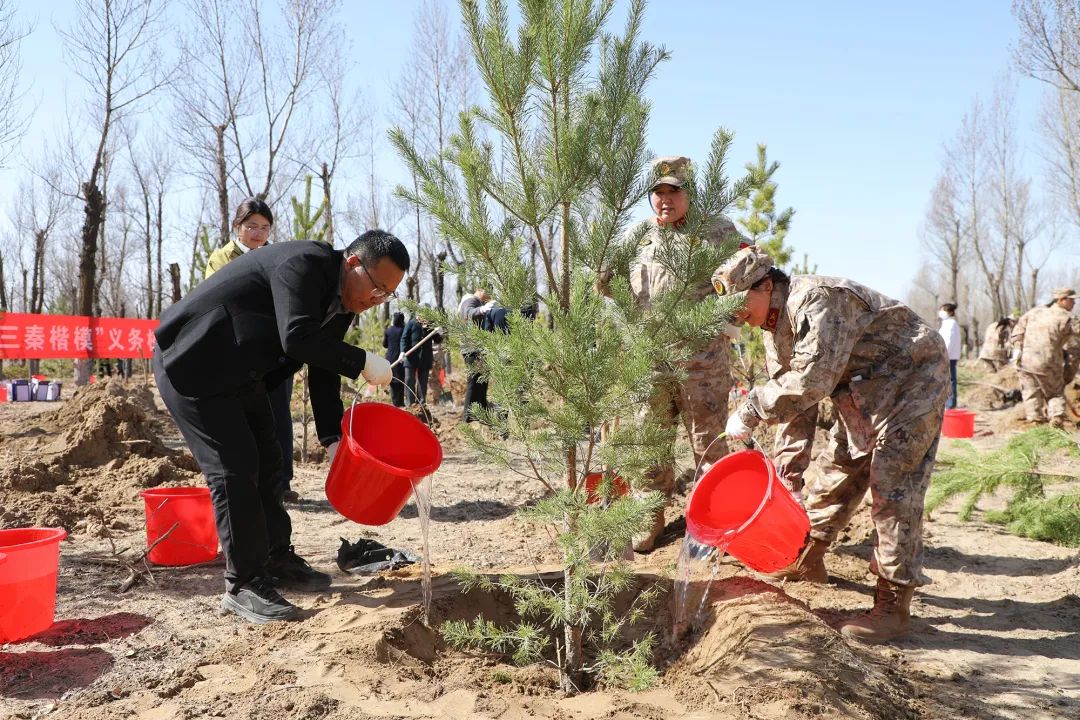 补浪河乡：学习“三秦楷模”精神 植树添绿护家园 (3).jpg