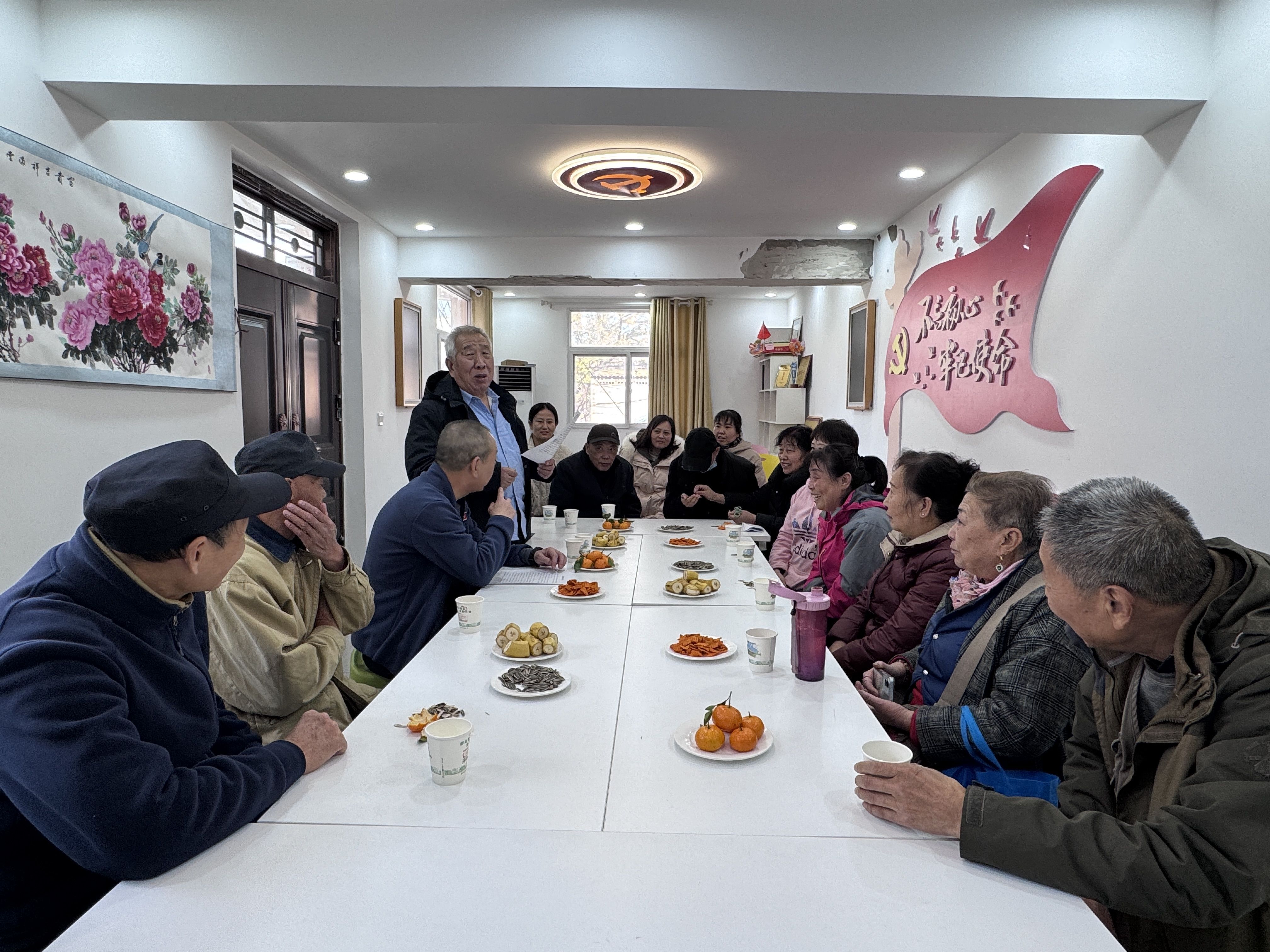 巷里茶叙现场