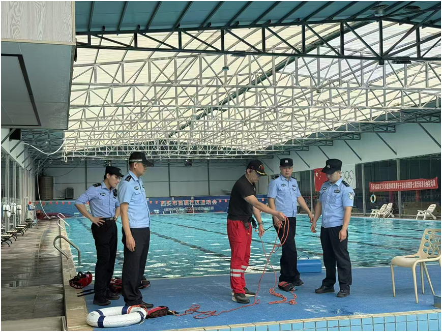 溺水警情处置演练